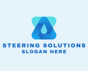 Water Droplet Technology logo design