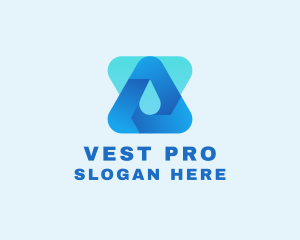 Water Droplet Technology logo design