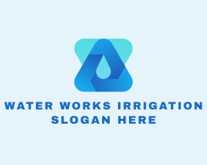 Water Droplet Technology logo design