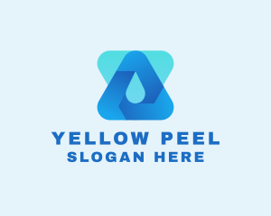 Water Droplet Technology logo design