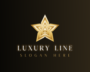 Luxury Elegant Star logo design