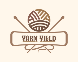 Crochet Yarn Tailor logo design