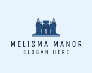 Blue Castle Palace  logo design