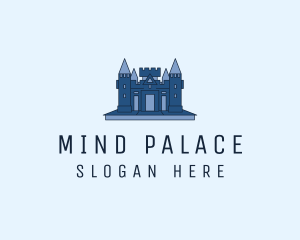 Blue Castle Palace  logo design