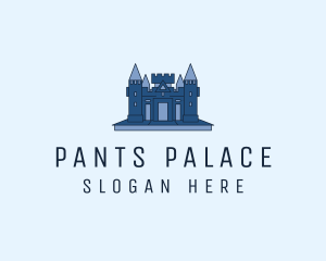 Blue Castle Palace  logo design