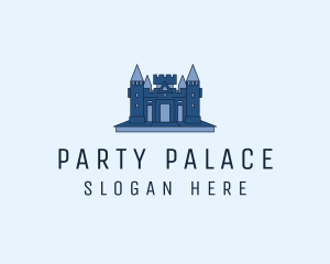 Blue Castle Palace  logo design