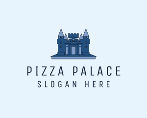 Blue Castle Palace  logo design