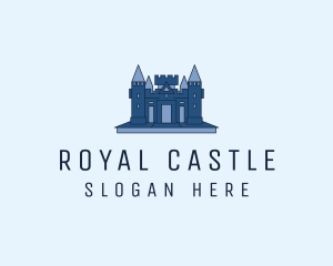 Blue Castle Palace  logo design