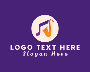 Melody - Saxophone Musical Instrument logo design