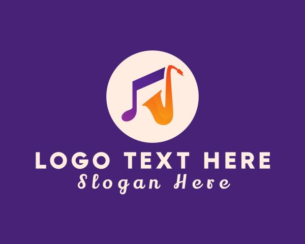 Musical Instrument logo example 2