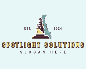 Delaware Lighthouse Tower logo design