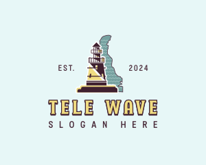 Delaware Lighthouse Tower logo design