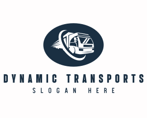 Truck Cargo Logistics logo design