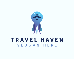 Travel Airplane Tourism logo