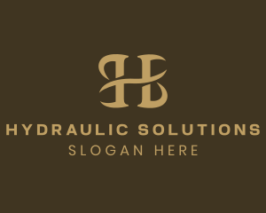 Elegant Upscale Letter H logo design