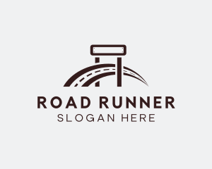 Highway Road Structure logo design