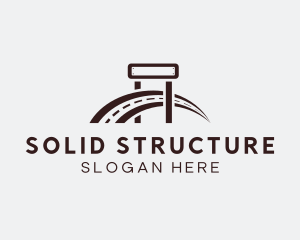 Highway Road Structure logo design