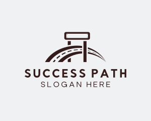 Highway Road Structure logo design