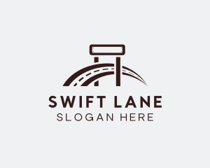 Highway Road Structure logo design