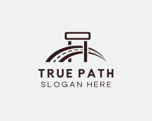 Highway Road Structure logo design