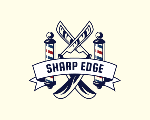 Razor Barber Haircut logo