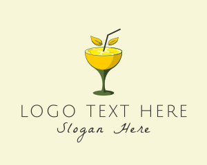 Lemon Cocktail Drink logo