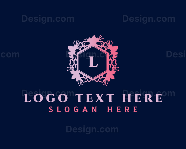 Floral Flower Boutique Logo