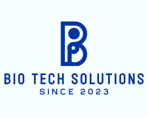 Tech Letter B Company logo design