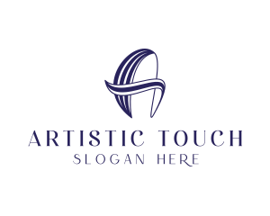 Stylish Artisan Brand Letter A logo design
