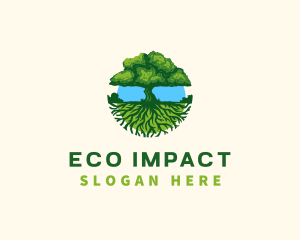 Environment Tree Roots  logo