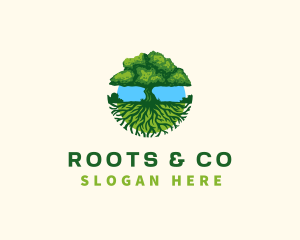 Environment Tree Roots  logo