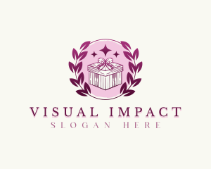 Gift Parcel Package logo design