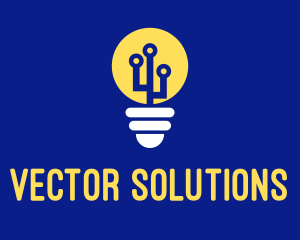 Electric Bulb Energy  logo design