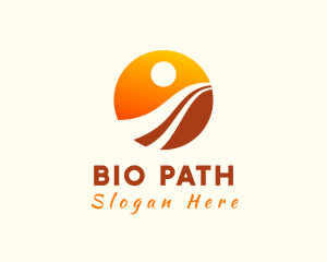 Desert Sun Path logo design