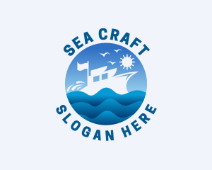 Ship Wave Travel logo