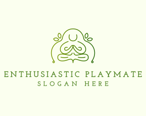 Wellness Meditation Yoga Logo