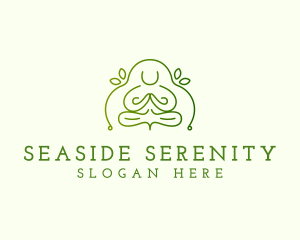 Wellness Meditation Yoga logo design