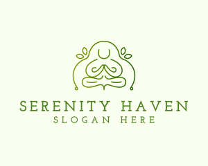 Wellness Meditation Yoga logo design