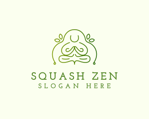 Wellness Meditation Yoga logo design