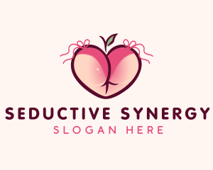 Feminine Peach Lingerie logo design