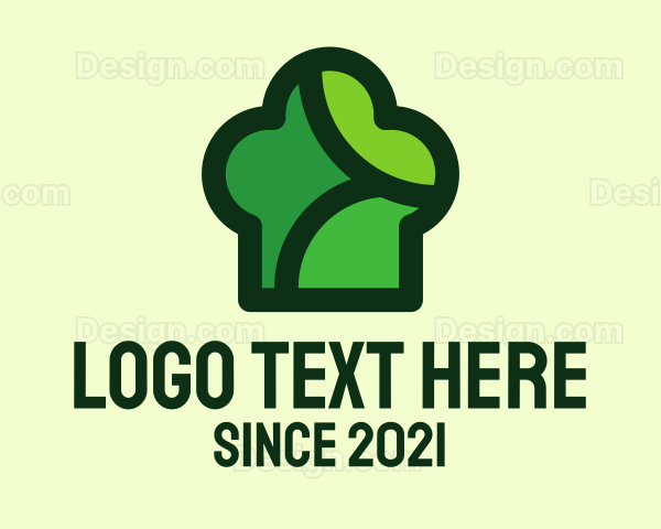 Green Chef Hat Logo