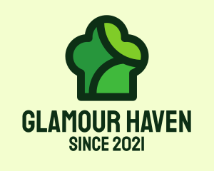 Green Chef Hat  logo