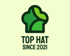 Green Chef Hat  logo design