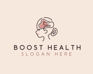 Woman Mental Health logo design