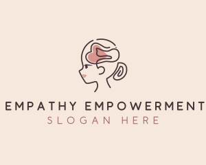 Woman Mental Health logo design