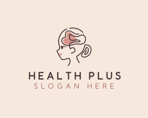 Woman Mental Health logo design