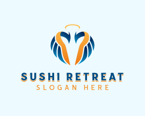 Holy Wings Retreat logo design