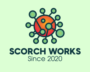 Virus Science Laboratory logo design