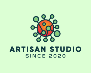 Virus Science Laboratory logo design