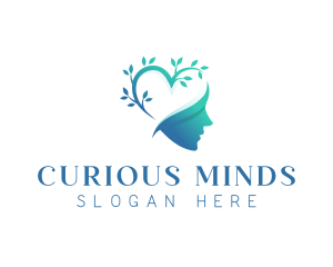 Heart Mind Psychology logo design